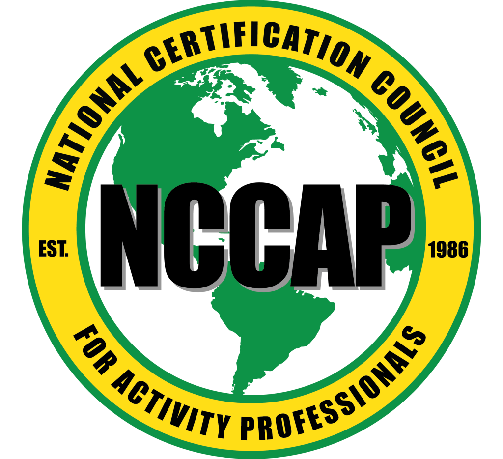 NCCAP National Certification Council For Activity Professionals Logo